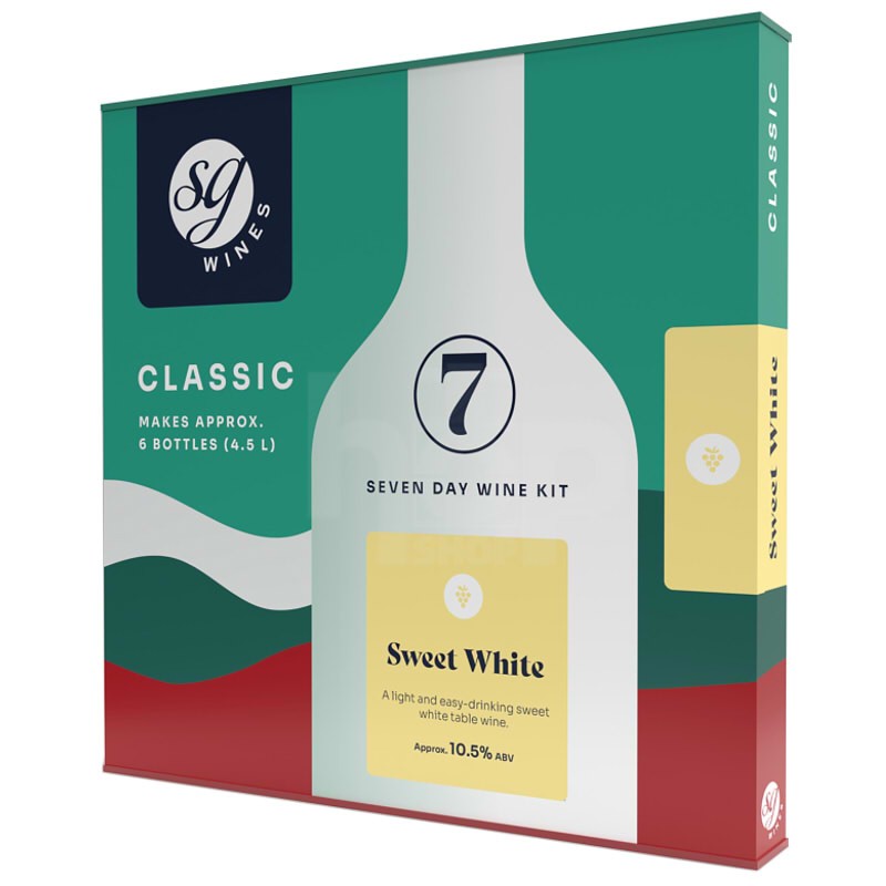SG Wines Classic Sweet White 6 Bottle Wine Kit