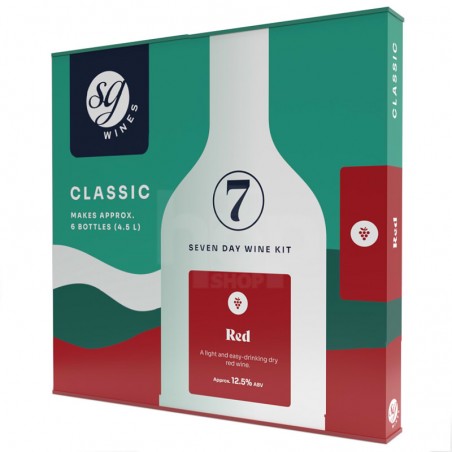 SG Wines Classic Red 6 Bottle Wine Kit