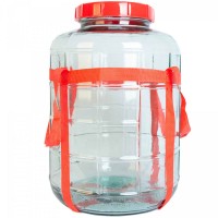 20L Wide Neck Glass Carboy with Screw Lid