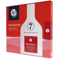 SG Wines Strawberry Country 6 Bottle Wine Kit