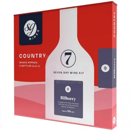 SG Wines Bilberry Country 6 Bottle Wine Kit