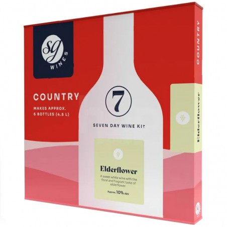 SG Wines Elderflower Country 6 Bottle Wine Kit