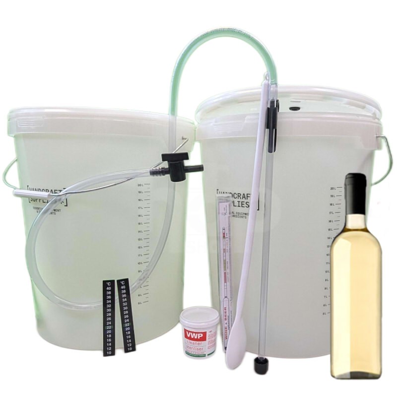 Homebrew White Wine Making Starter kit for 30 bottles