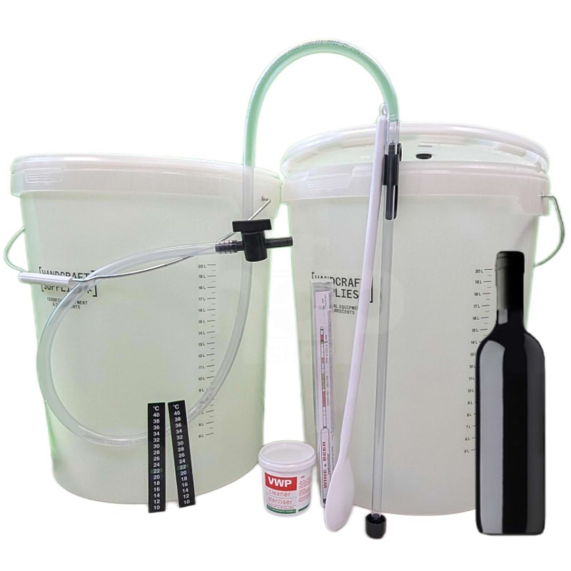 Homebrew Red Wine Making Starter kit for 30 bottles