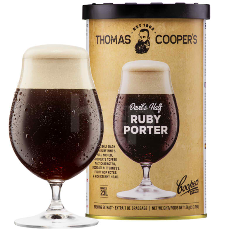 Coopers Devil's Half Ruby Porter Beer Kit