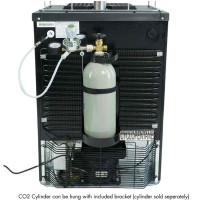 Back of Kegmaster Premium XL 3 Tap Kegerator