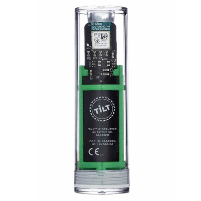 Tilt Wireless Hydrometer and Thermometer Green