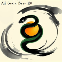 Serpentine Saison Recipe featuring Mandarina Bavaria hops and classic saison yeast for a vibrant, citrus-forward farmhouse ale