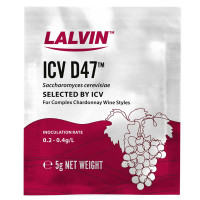 Lalvin D47 yeast – perfect for full-bodied white wines, rosé, and honey wines