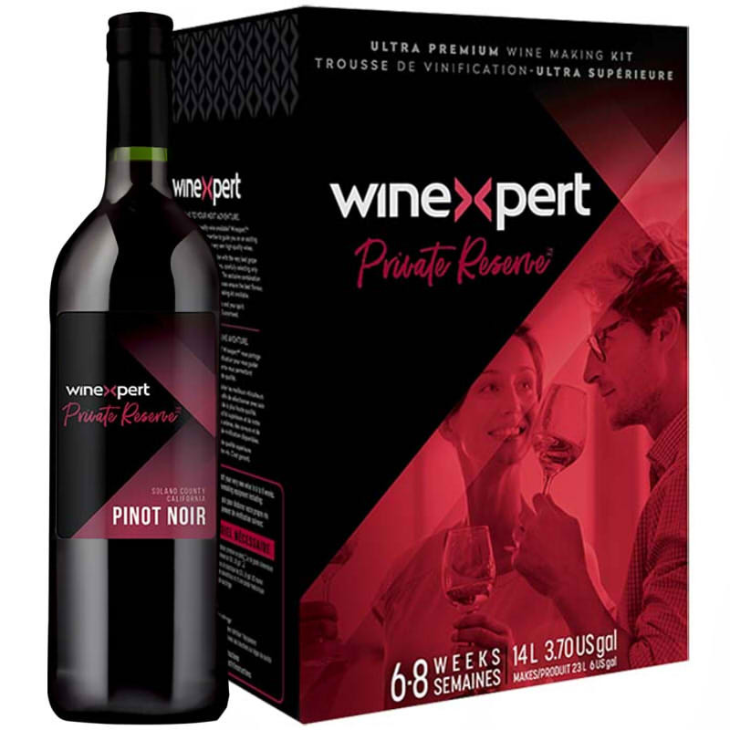 Winexpert Private Reserve Pinot Noir wine kit