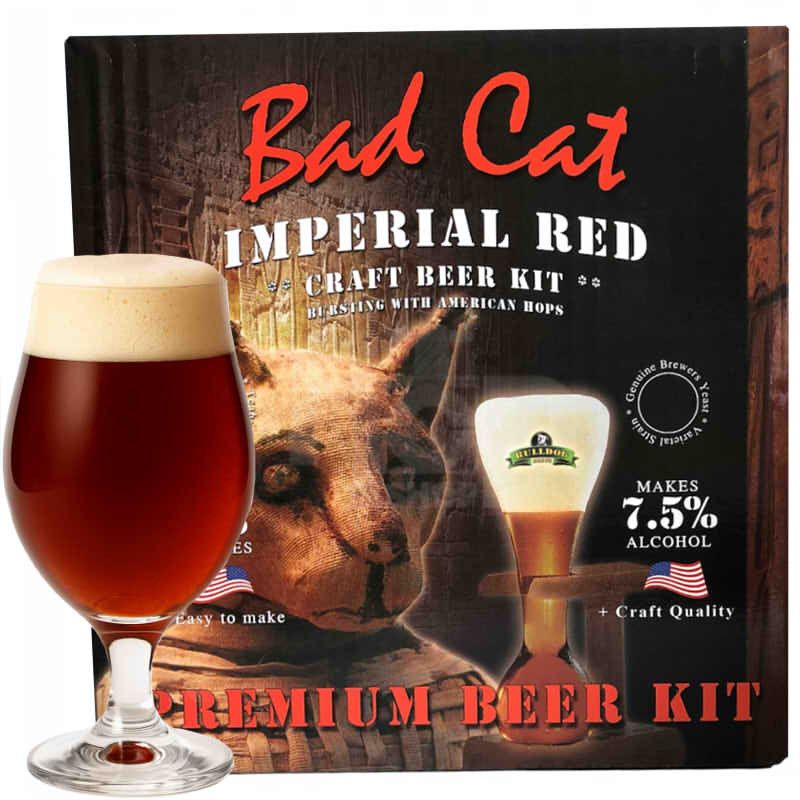 Bulldog Brews Bad Cat Imperial Red Beer Kit