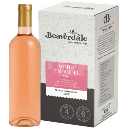 Beaverdale White Zinfandel Bottle Wine Kit