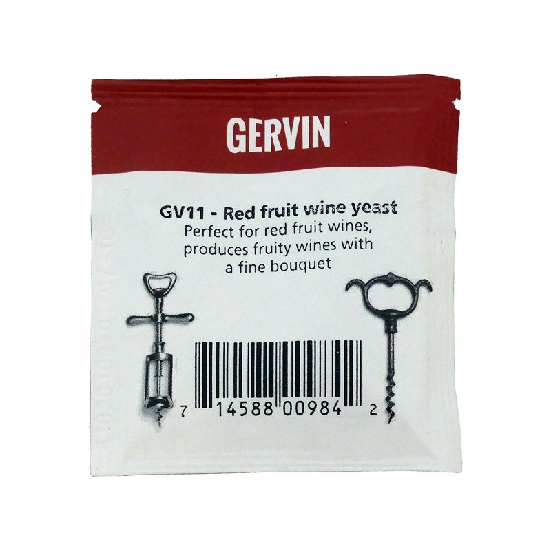 Gervin GV11 Red Fruit Wine Yeast