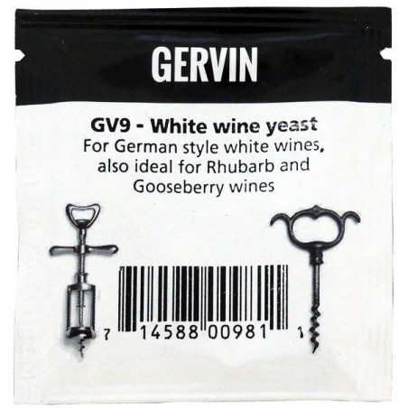 Gervin GV9 White Wine Yeast