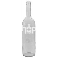 Clear Wine Glass Bottle