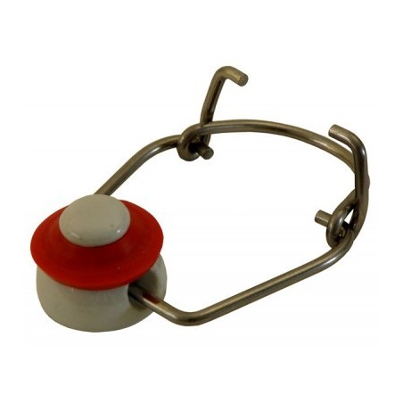 Swing top stopper with washer