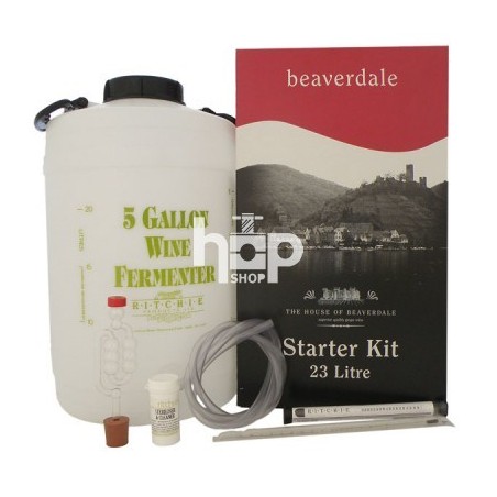 Homebrew White/Rose Wine Making Starter kit for 30 bottles