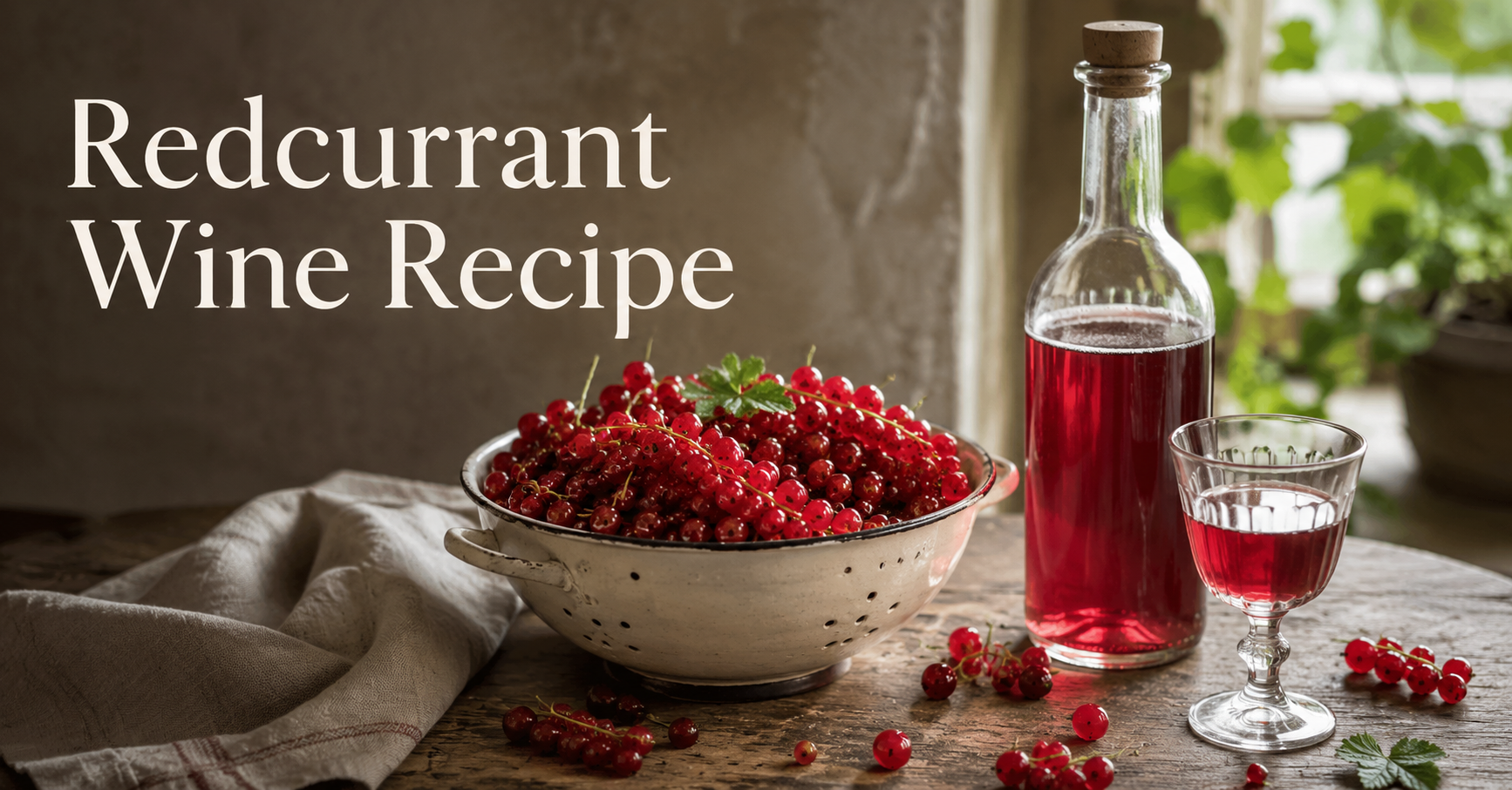 Redcurrant Wine Recipe