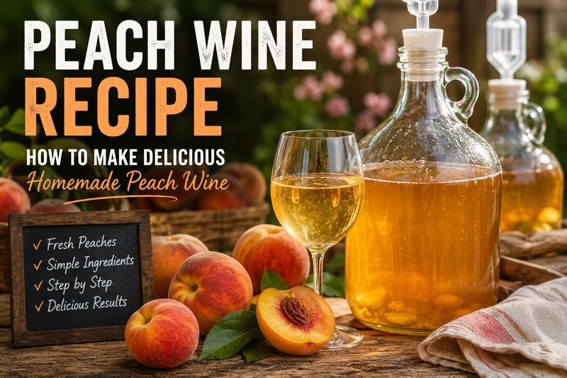Peach Wine Recipe