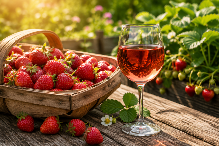 Strawberry Wine Recipe: How to Make Homemade Strawberry Wine