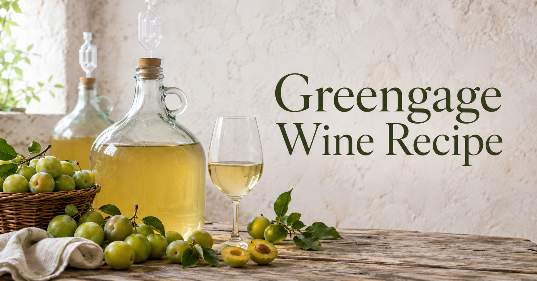 Greengage Wine Recipe