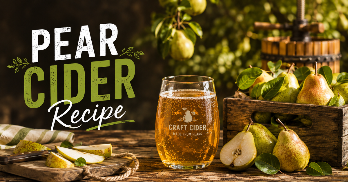 Pear Cider Recipe