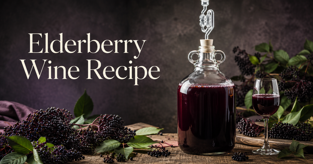 Elderberry Wine Recipe