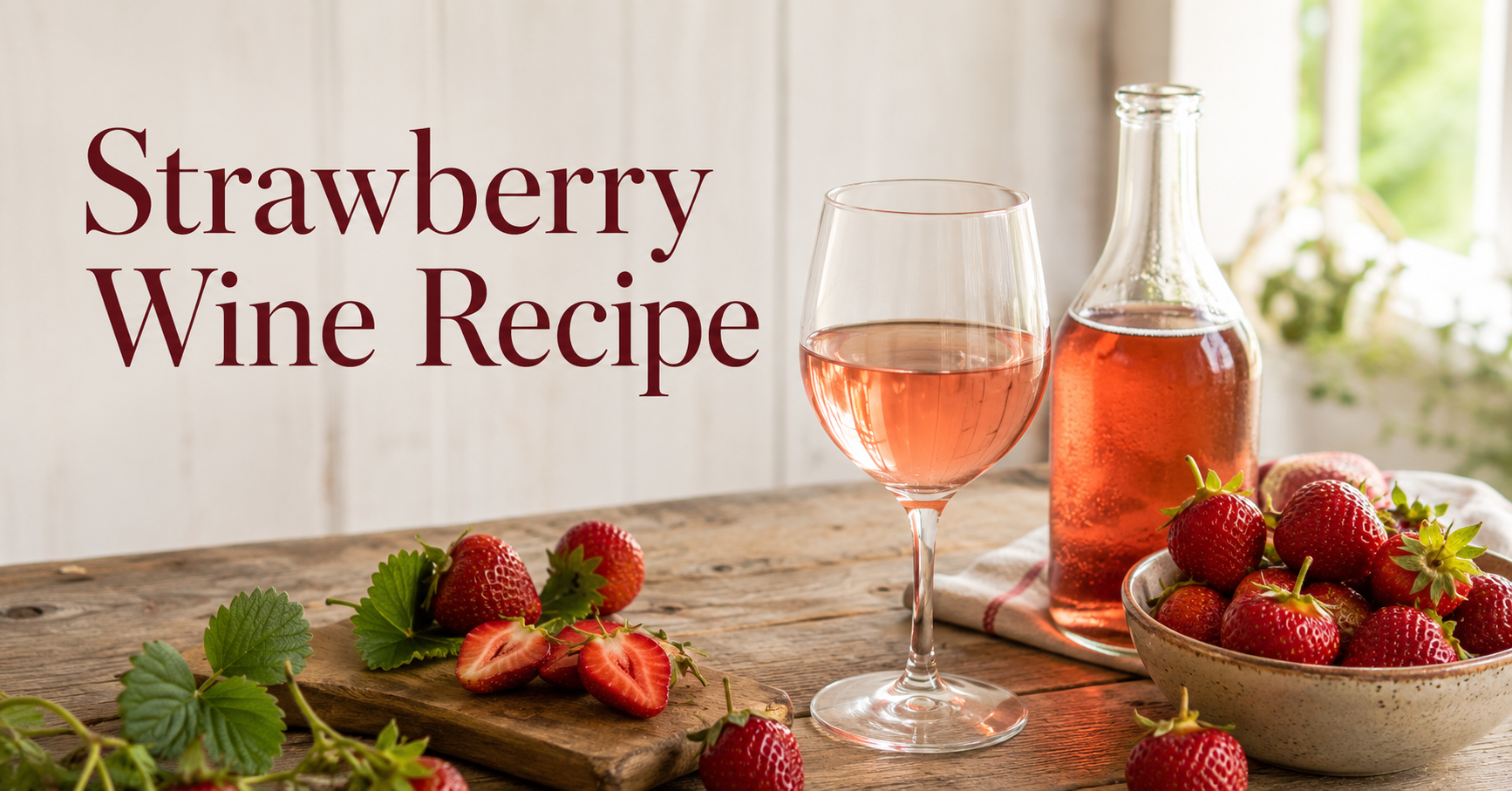 Strawberry Wine Recipe