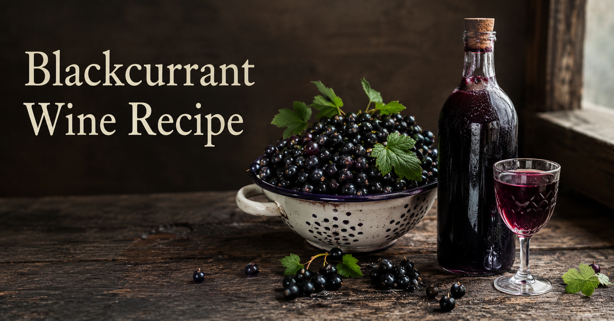 Blackcurrant Wine Recipe