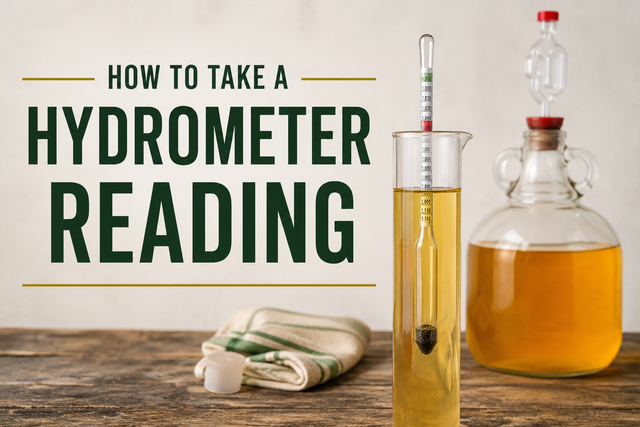 How to take a Hydrometer Reading