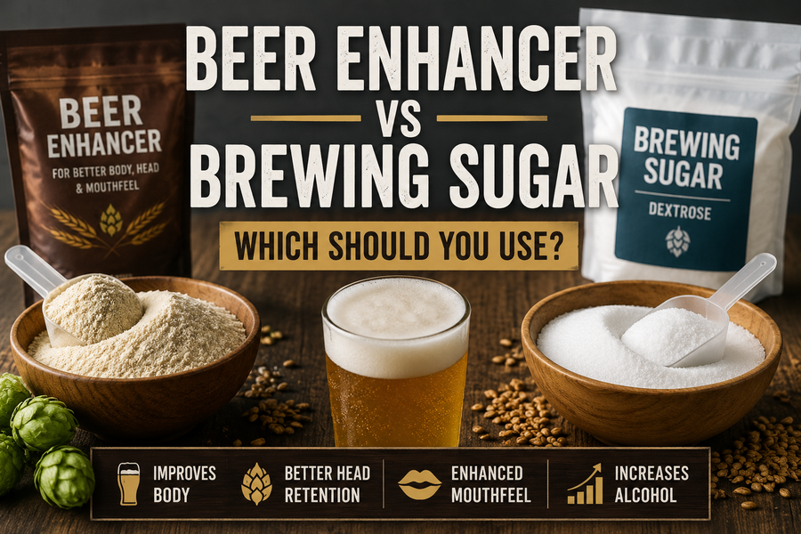 Beer Enhancer vs Brewing Sugar: Which Should You Use?
