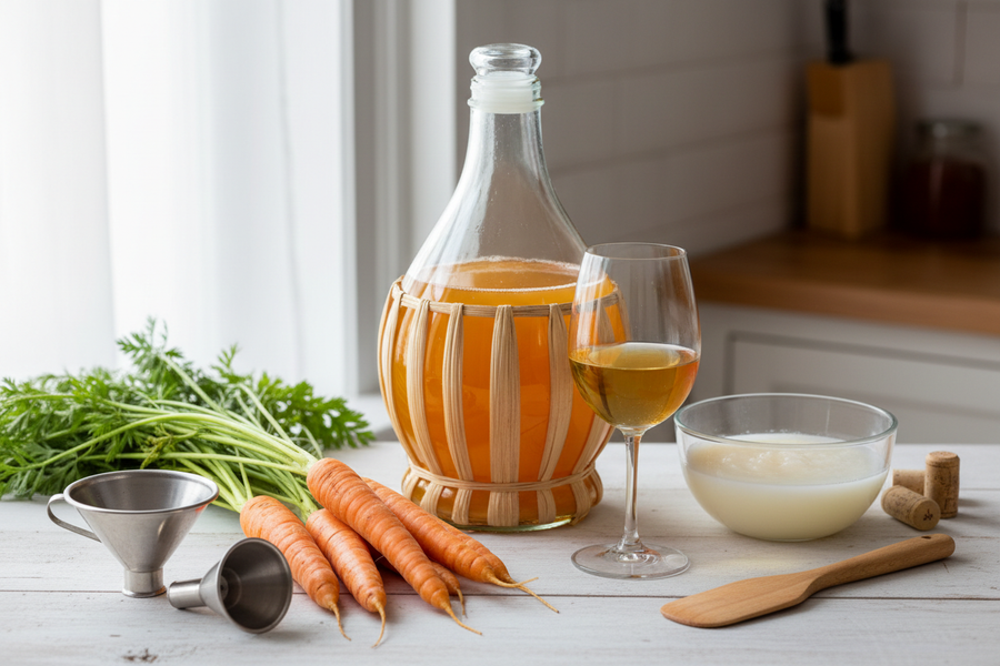 Carrot Wine Recipe