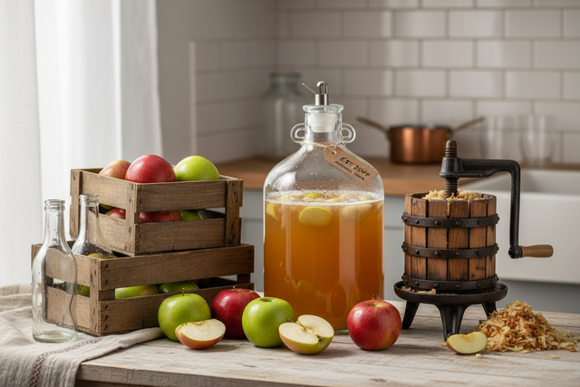 How to Make Cider at Home: A Beginner’s Guide