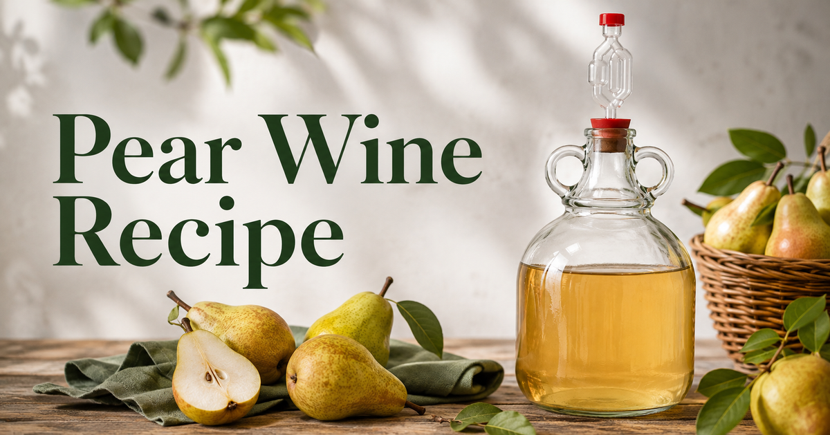 Pear Wine Recipe