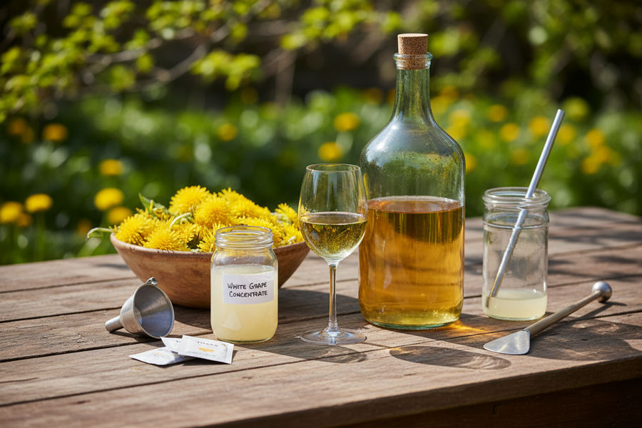 Dandelion Wine Recipe