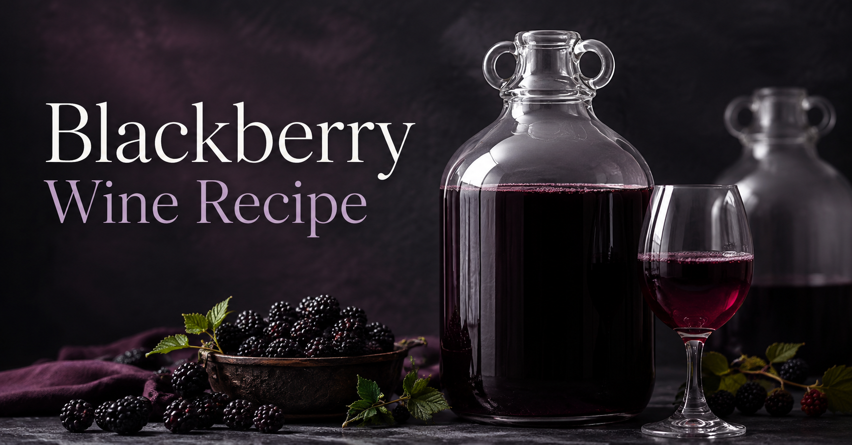 Blackberry Wine Recipe