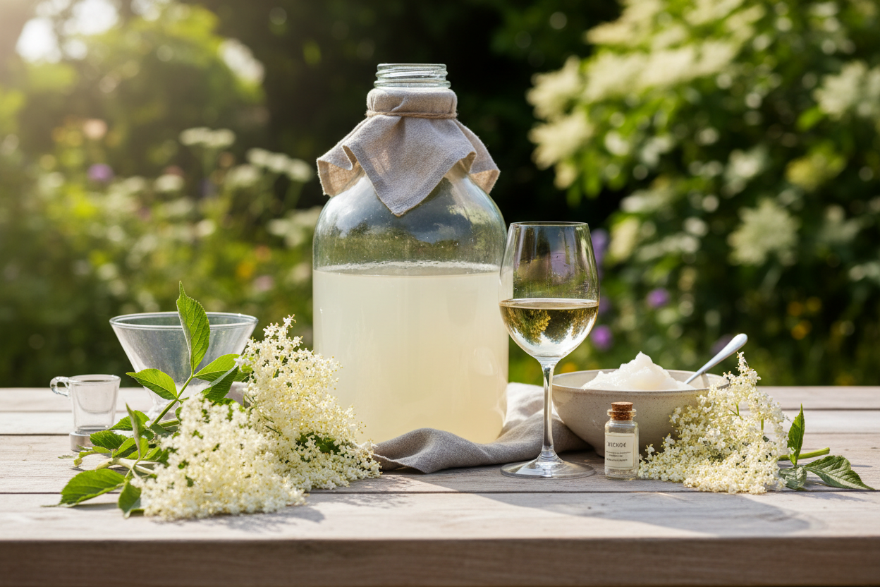 Elderflower Wine Recipe