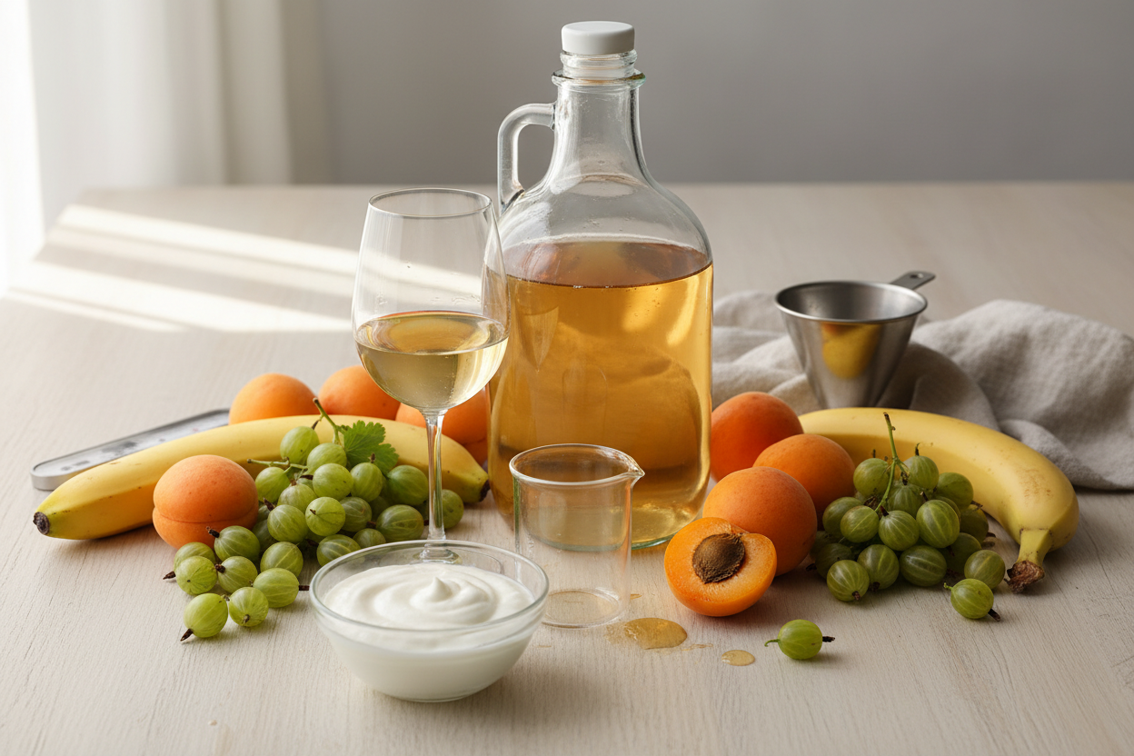 Gooseberry and Apricot