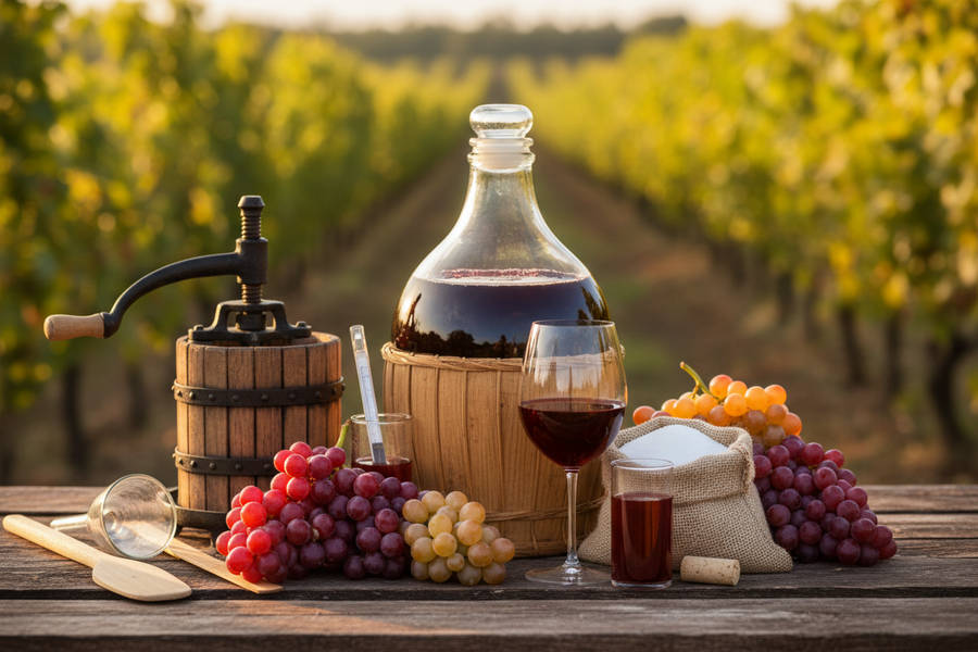 Grape Wine Recipe