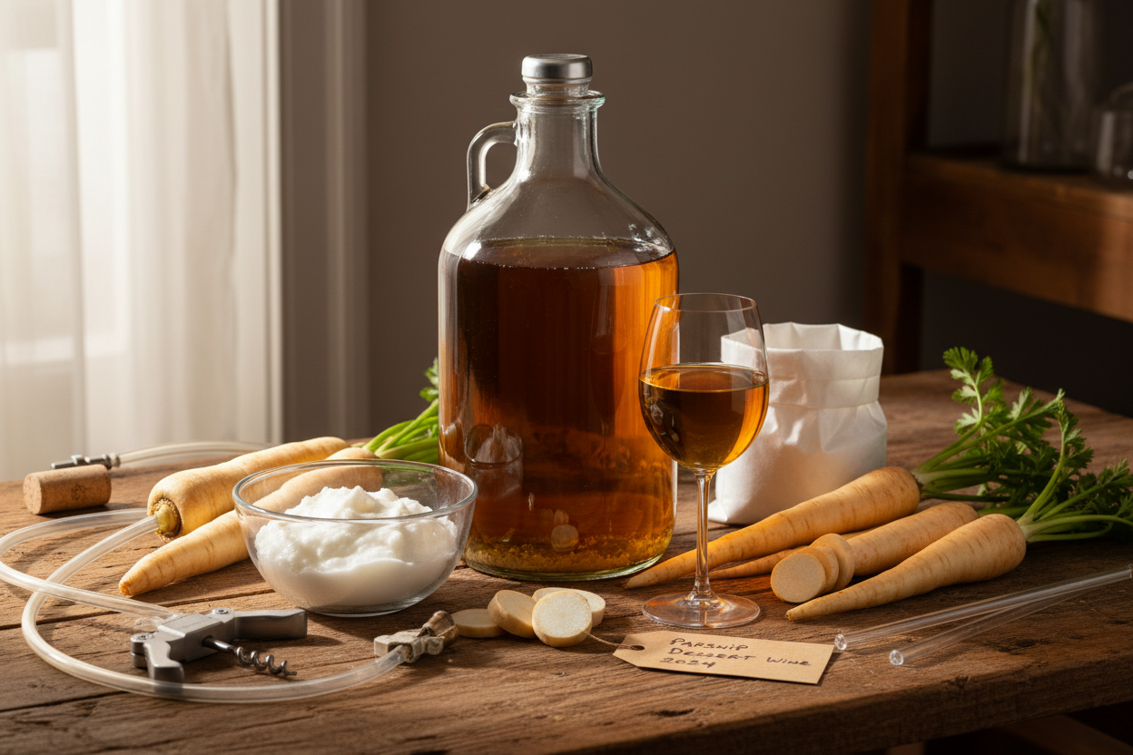 Parsnip Wine Recipe – Sweet Homemade Country Wine