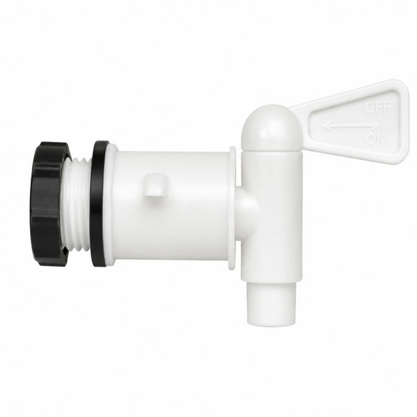 12mm Plastic Homebrew Tap with Back Nut