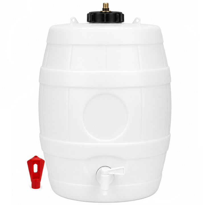 23 Litre Pressure Barrel with Pin Valve Cap & 8g Bulb Holder