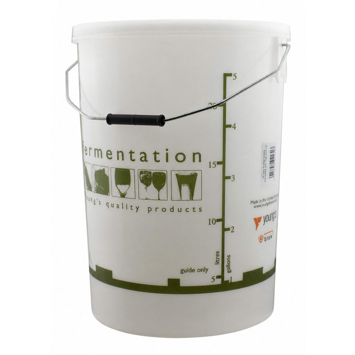 Young's 25L Fermentation Bucket with Solid Lid