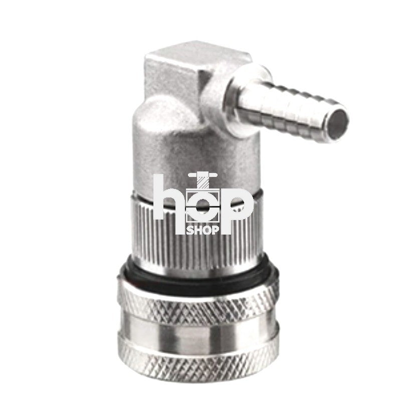Barbed - Liquid - Stainless Steel Cornelius Keg Disconnect