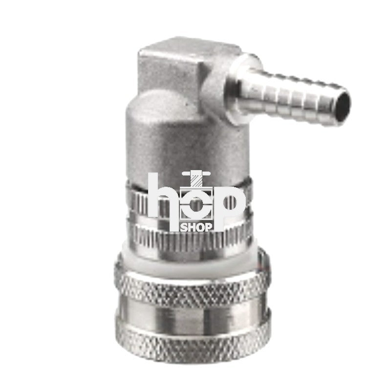 Barbed - Gas - Stainless Steel Cornelius Keg Disconnect