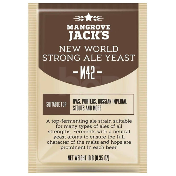 Mangrove Jack's M42 - New World Strong Ale Yeast 10g