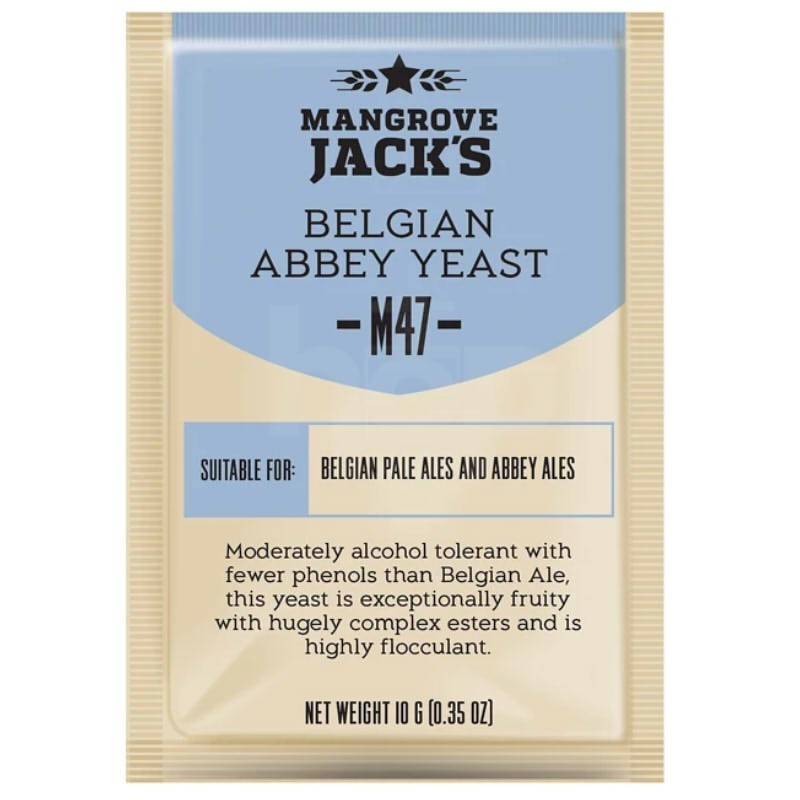 Mangrove Jack's M47 - Belgian Abbey Yeast 10g