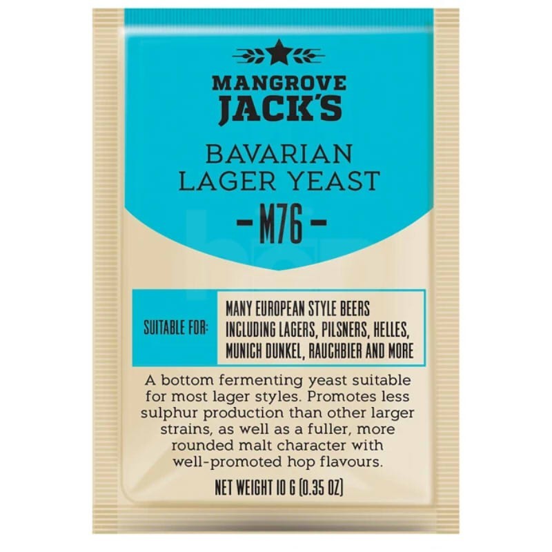 Mangrove Jack's M76 - Bavarian Lager Yeast 10g