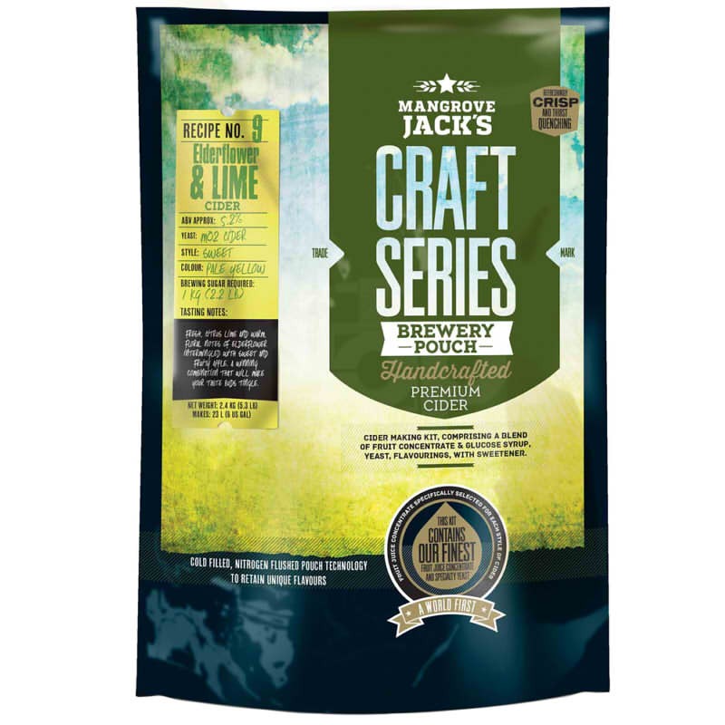 Mangrove Jack's - Elderflower and Lime Cider Kit