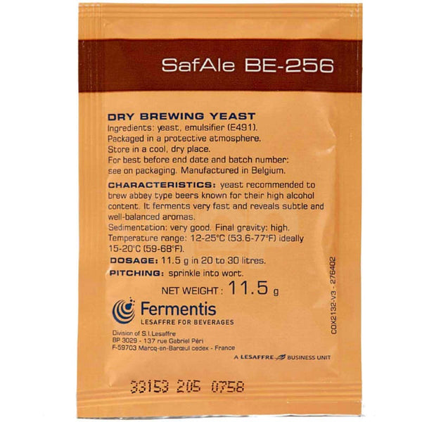 SafAle BE-256 Abbey Dry Yeast 11.5g
